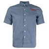 NEW Unisex Shirt - no pocket - blue/white check