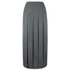 Skirt-Plain - clerical grey