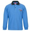 Long Sleeve Polo Shirt - amethyst